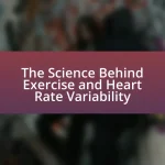 The Science Behind Exercise and Heart Rate Variability